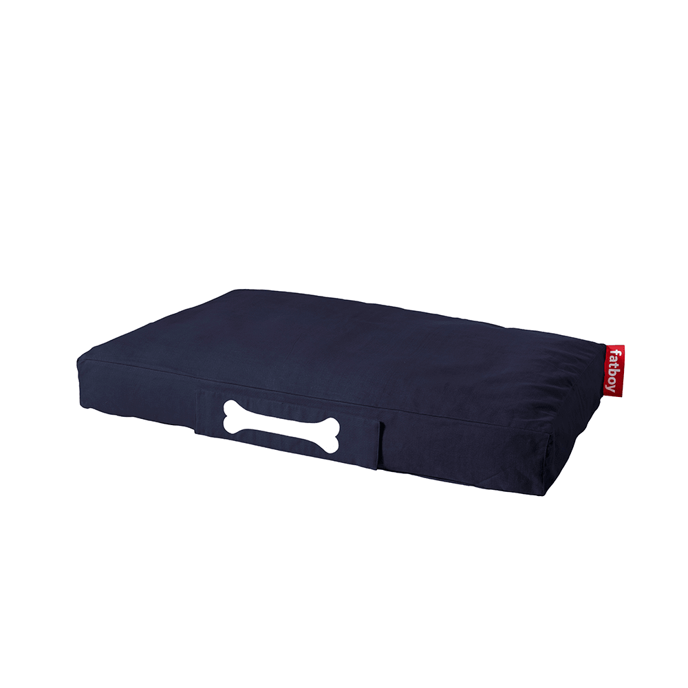 Cama de Perro Fatboy Doggielounge - Stonewashed Grande Azul1