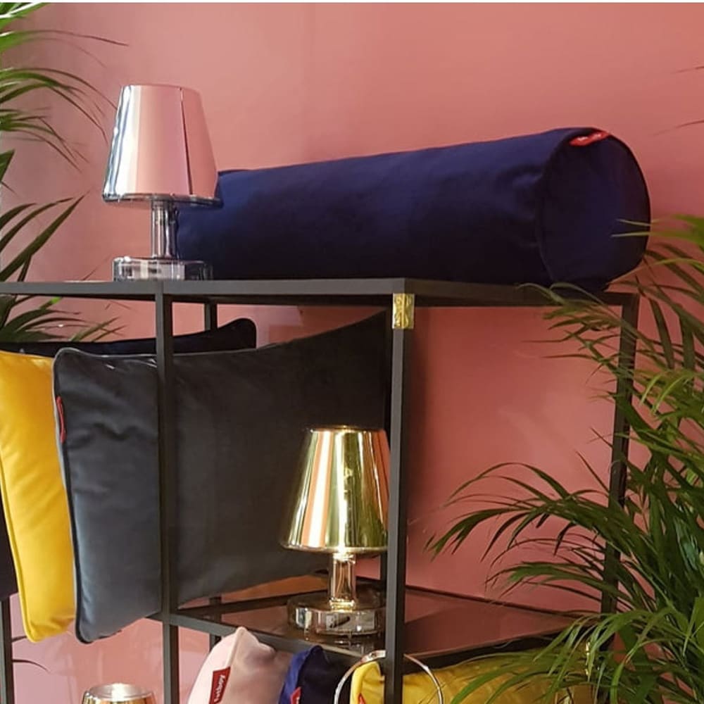 Cojín Fatboy Velvet Pillow Rolster - Dark Blue2