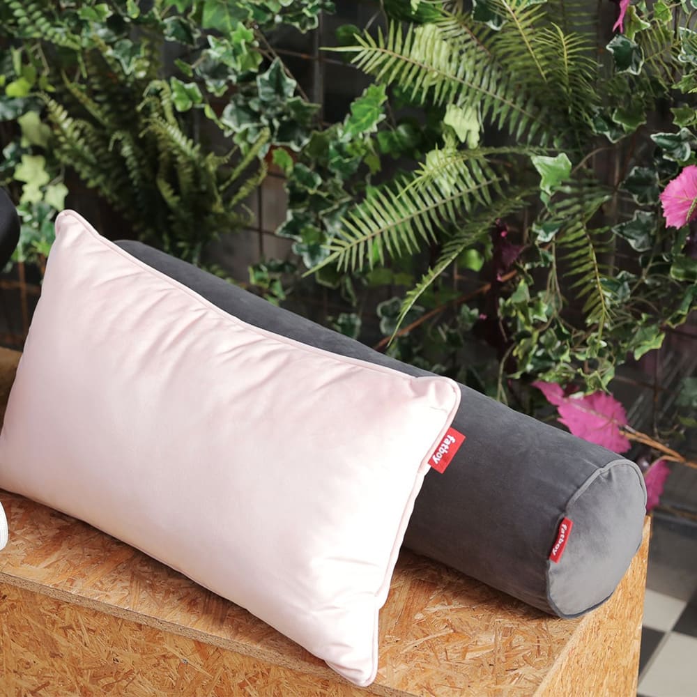 Cojín Fatboy Velvet Pillow Rolster - Taupe2