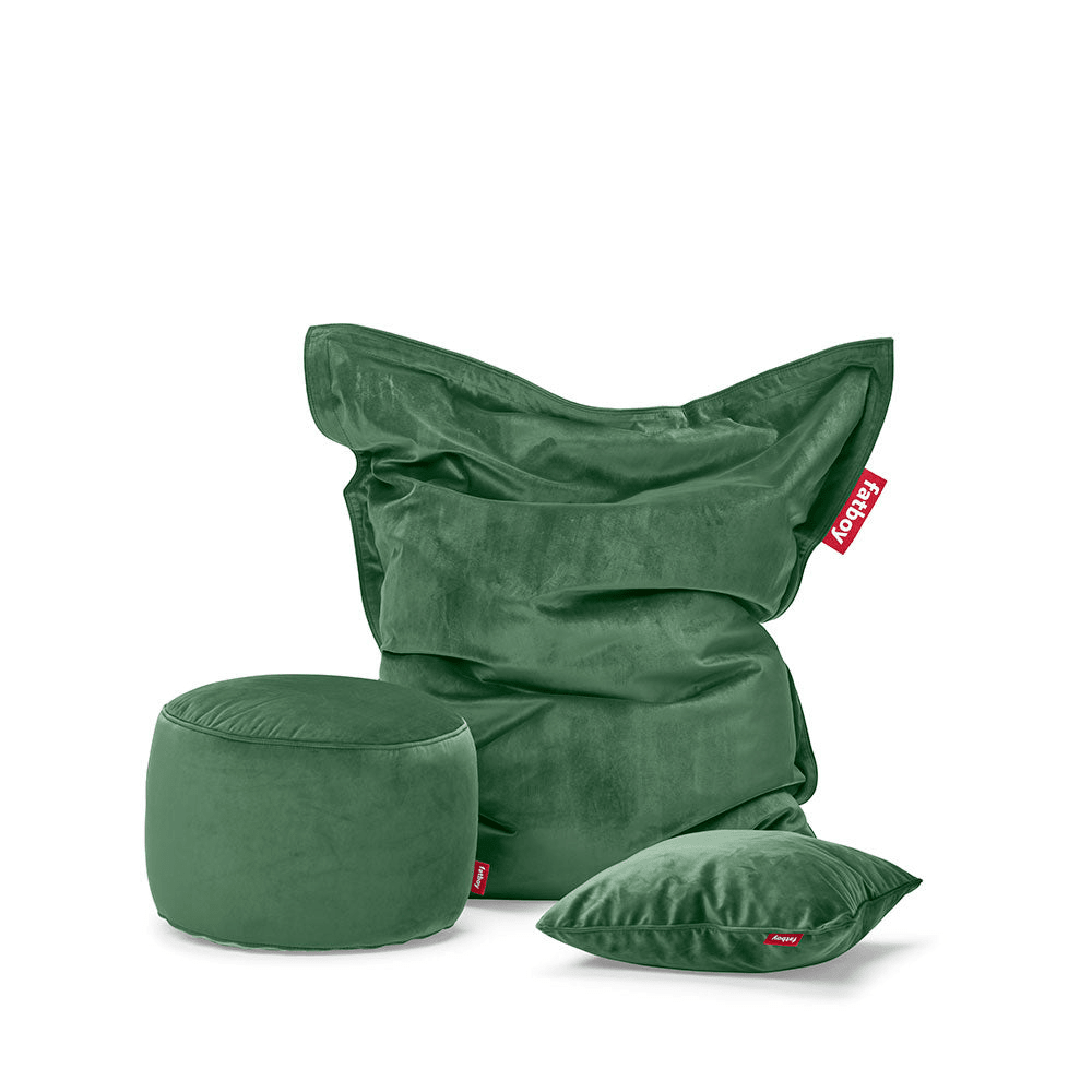 Pouf Fatboy Point Velvet - Recycled Sage3