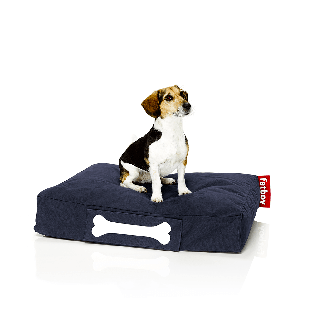 Cama de Perro Fatboy Doggielounge - Stonewash Pequeño Azul2
