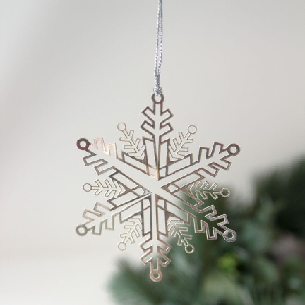 Adorno de Navidad - Copo de nieve1