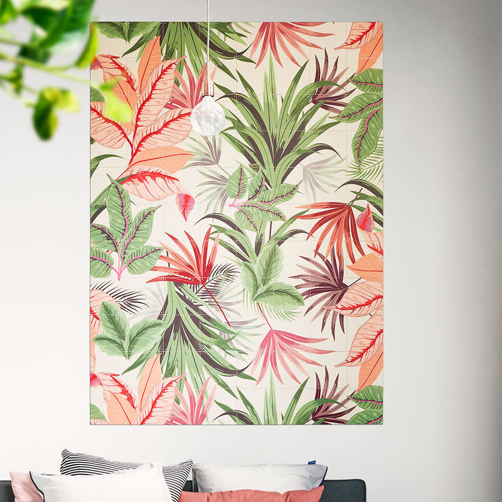 Mural IXXI - Pink Jungle1