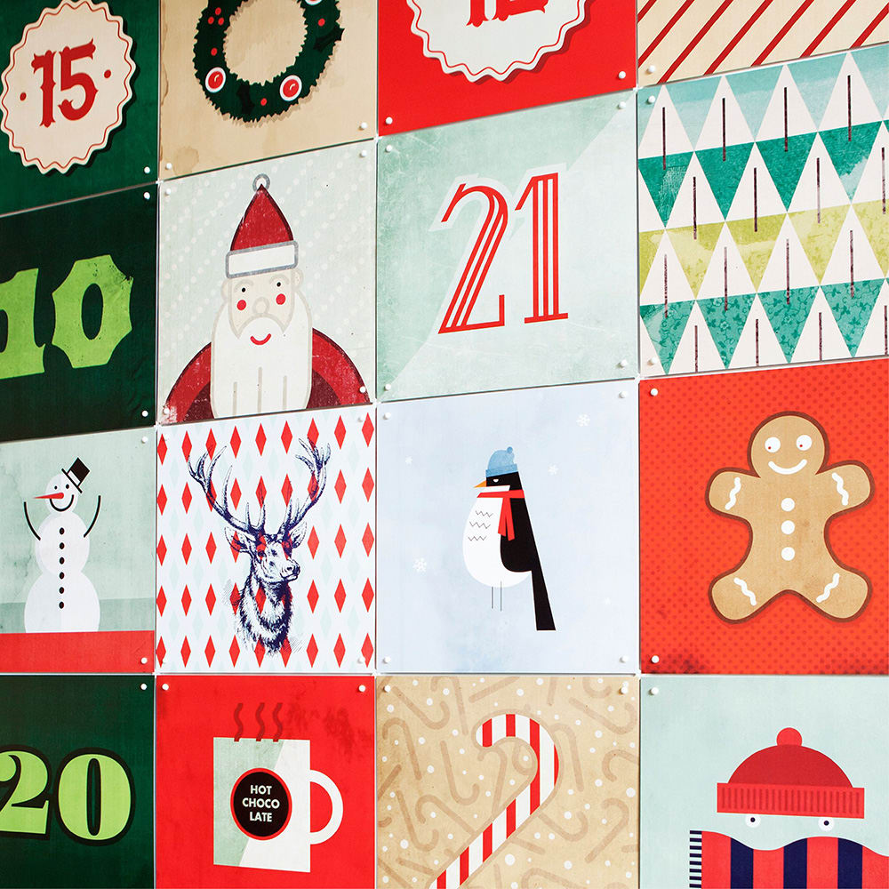 Mural IXXI Hannes Beer Advent Calender5