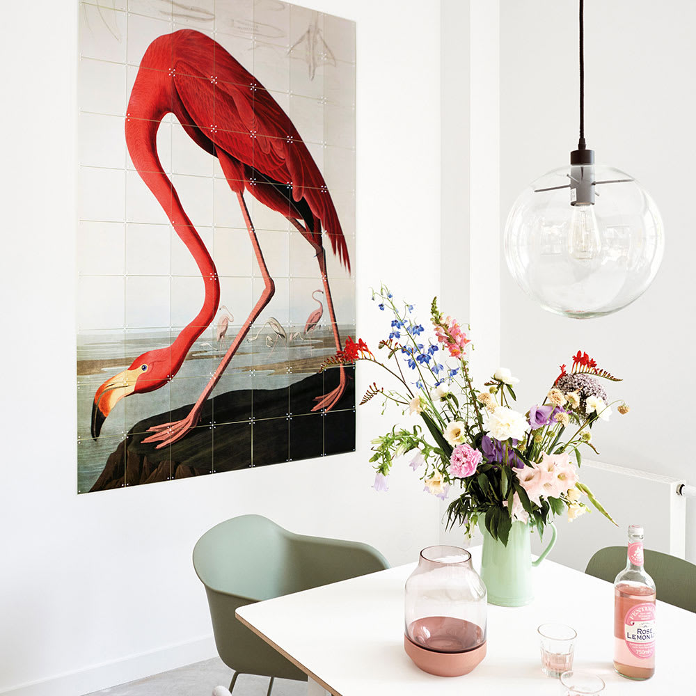 Mural IXXI Flamingo Auduban Large2