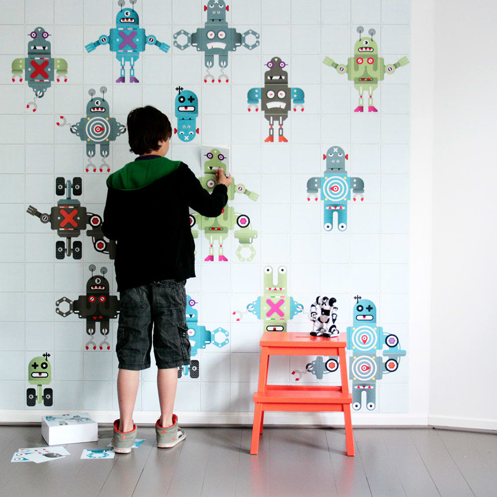 Mural IXXI Robot4