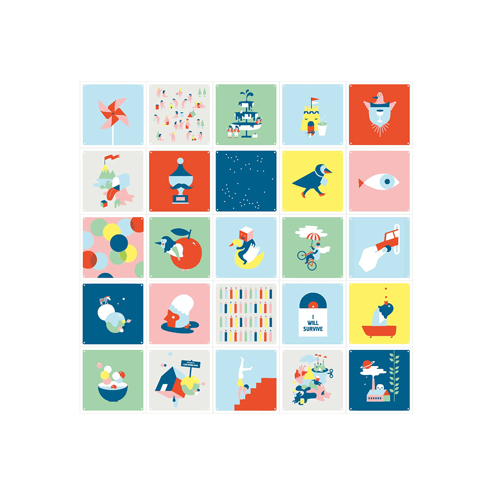 Mural IXXI - Cheerful3