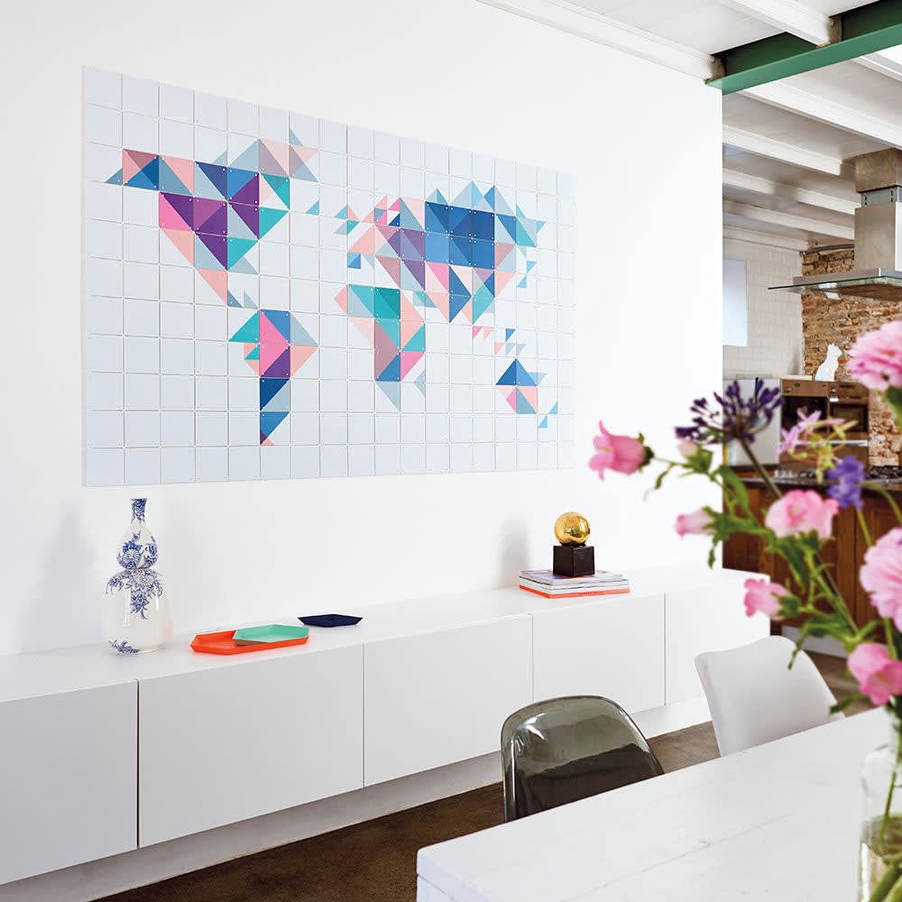 Mural IXXI - The World Tangram2
