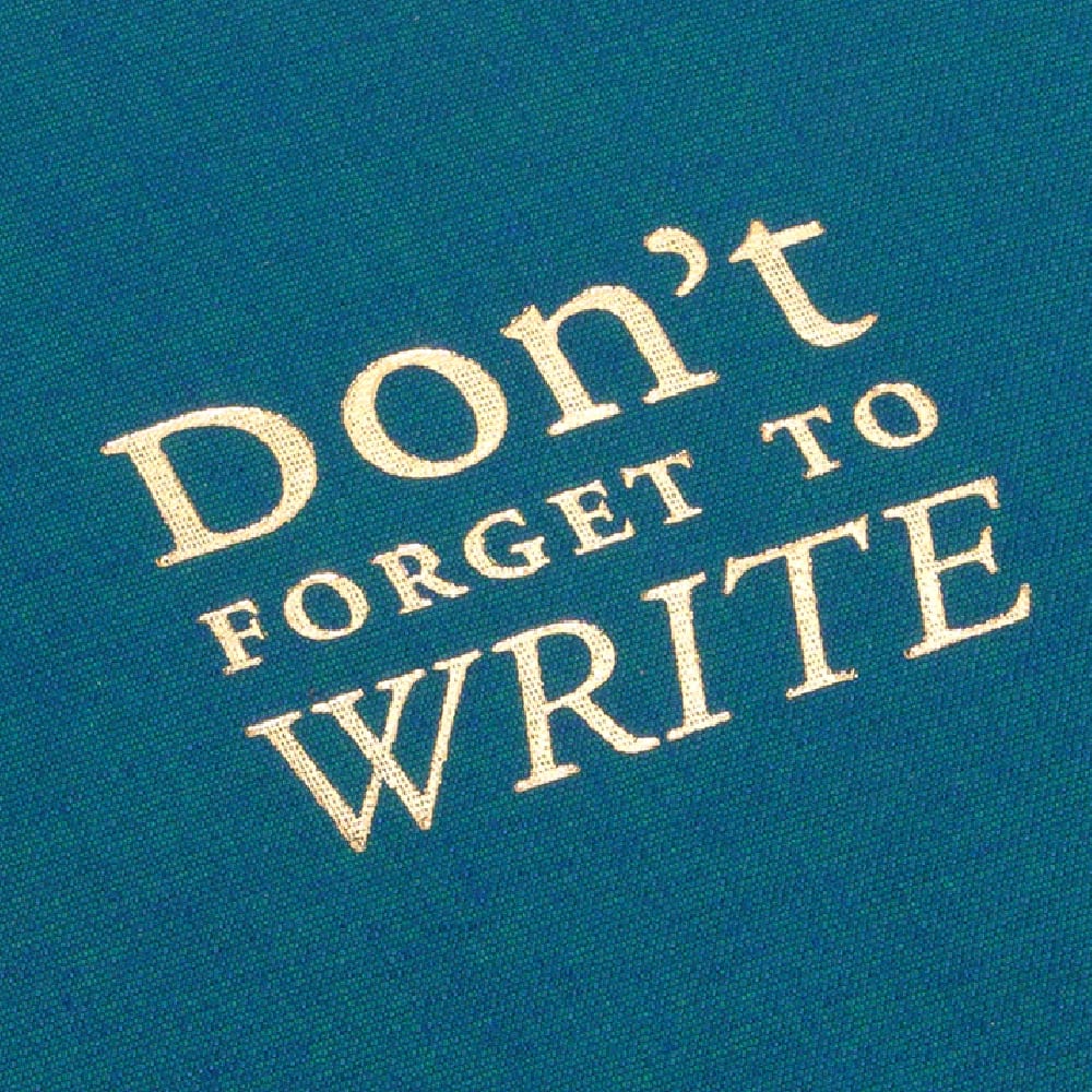 Cuaderno 17x20 - Dont forget to write2