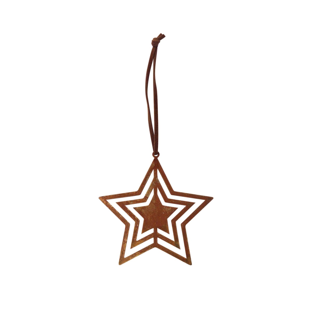 Adorno de Navidad - Estrella Rusty2