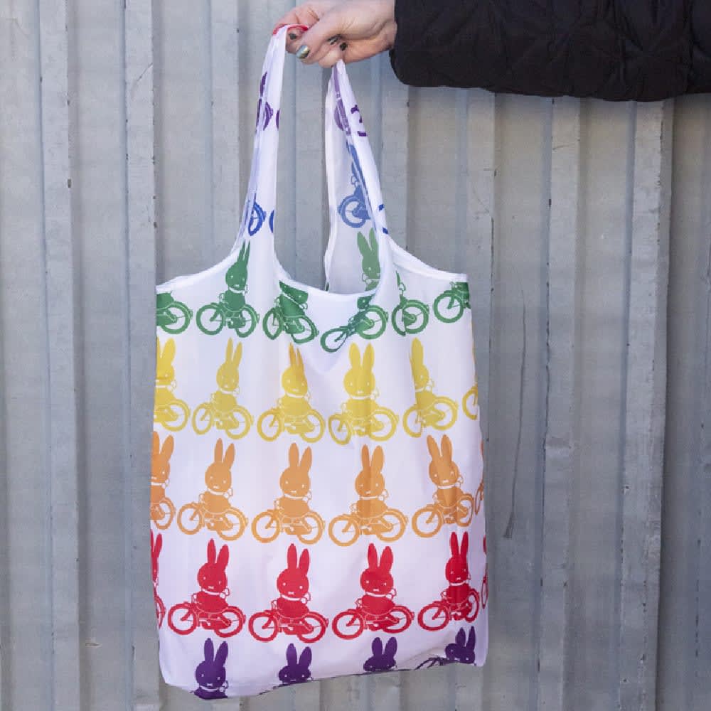 Bolsa de compras - Miffy en bici1