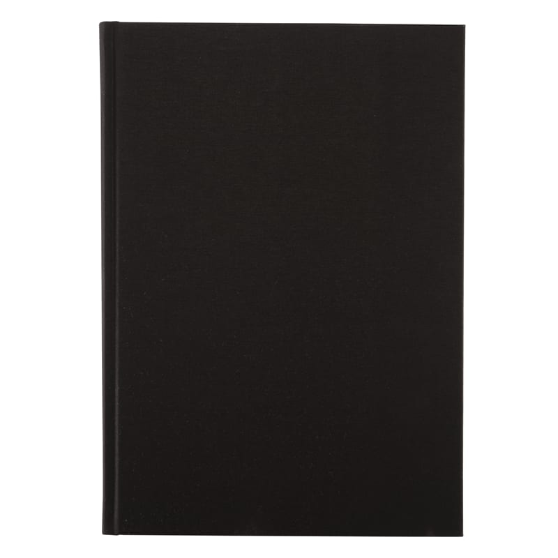 Cuaderno A4 - Sin Linea - Negro1