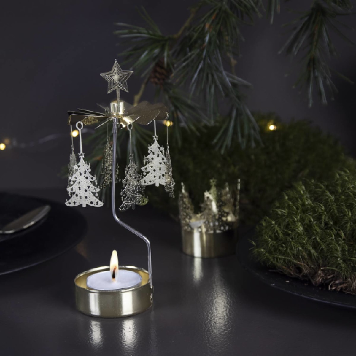 Candelabro Giratorio - Árbol de Navidad.2
