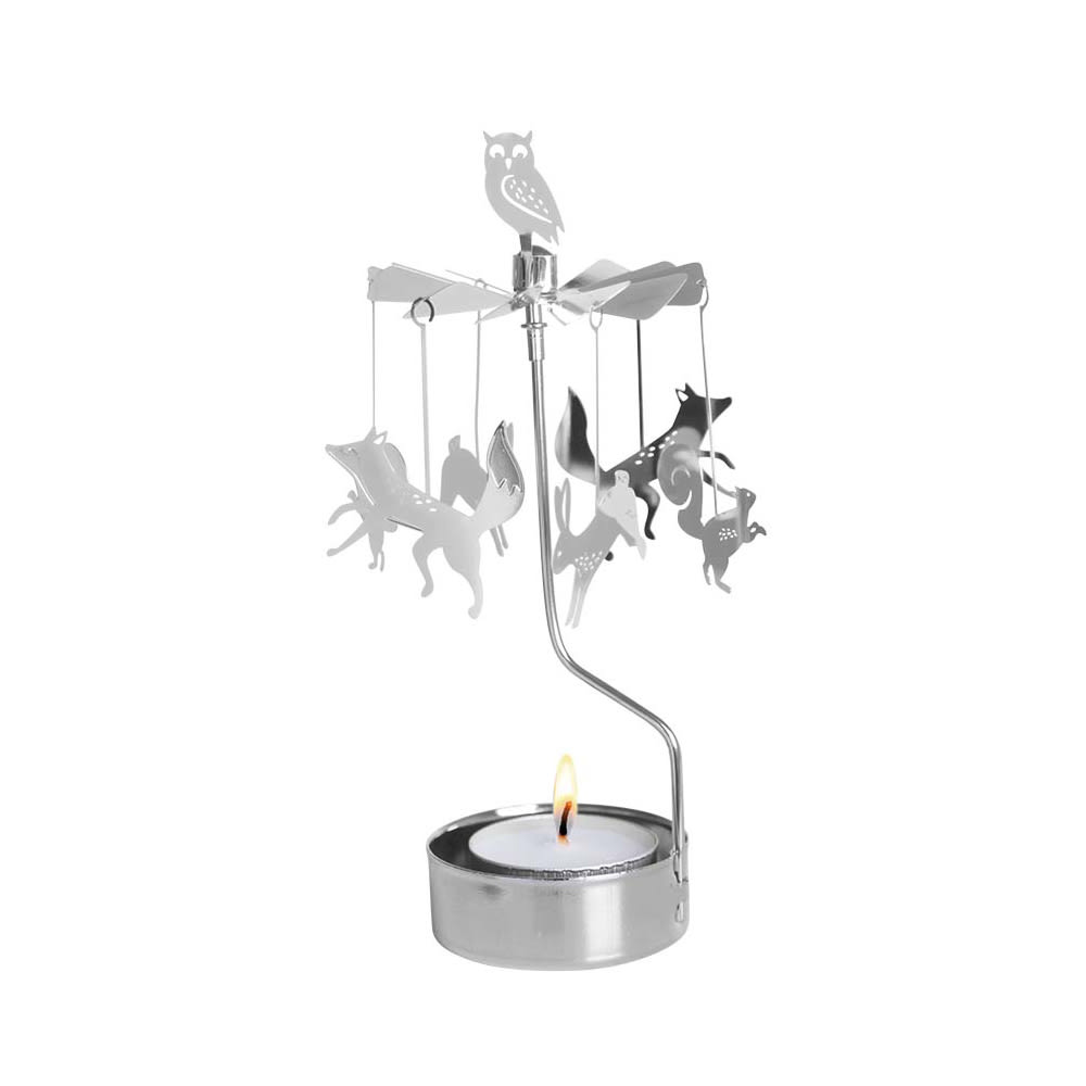 Candelabro Giratorio - Caza en el Bosque1