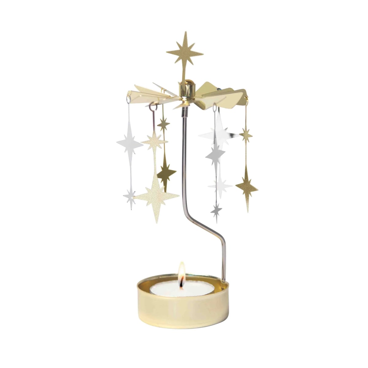Candelabro Giratorio - Campana de ángel brillante1