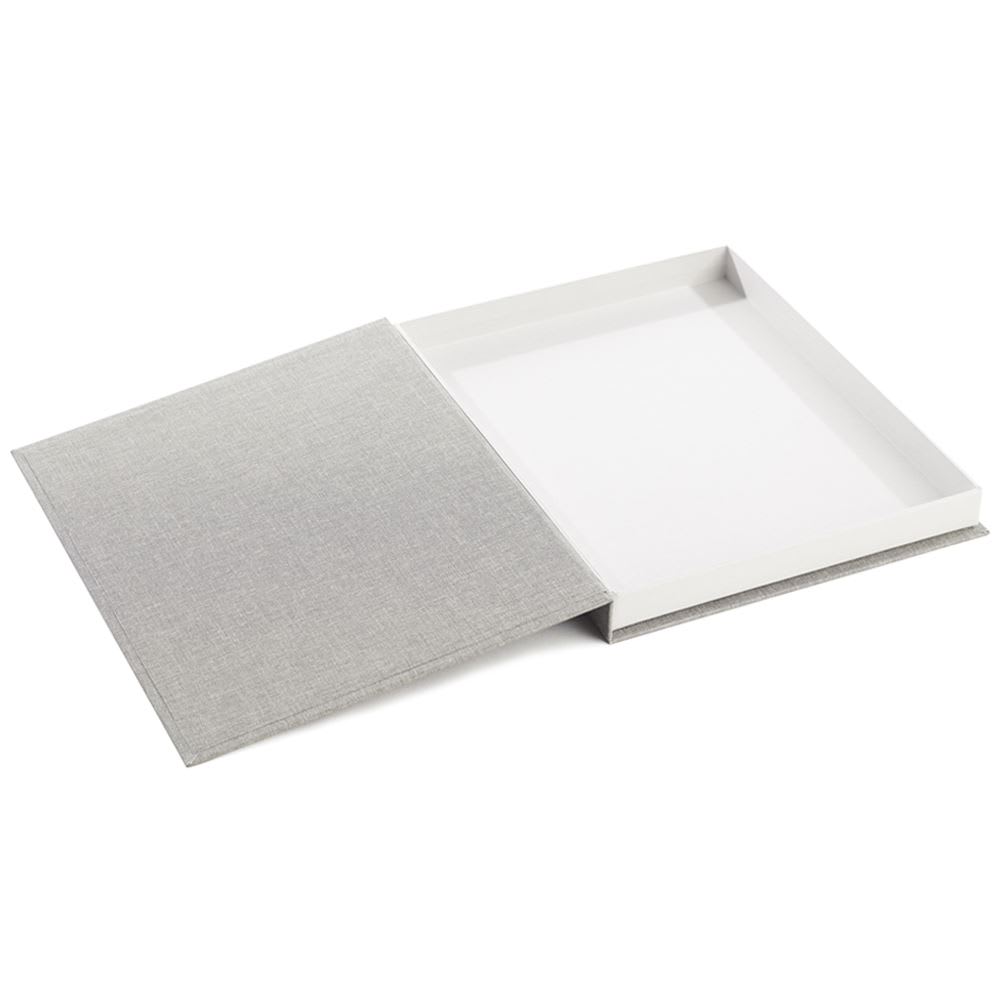 Caja Tela/Papel - A3 - Gris Claro2