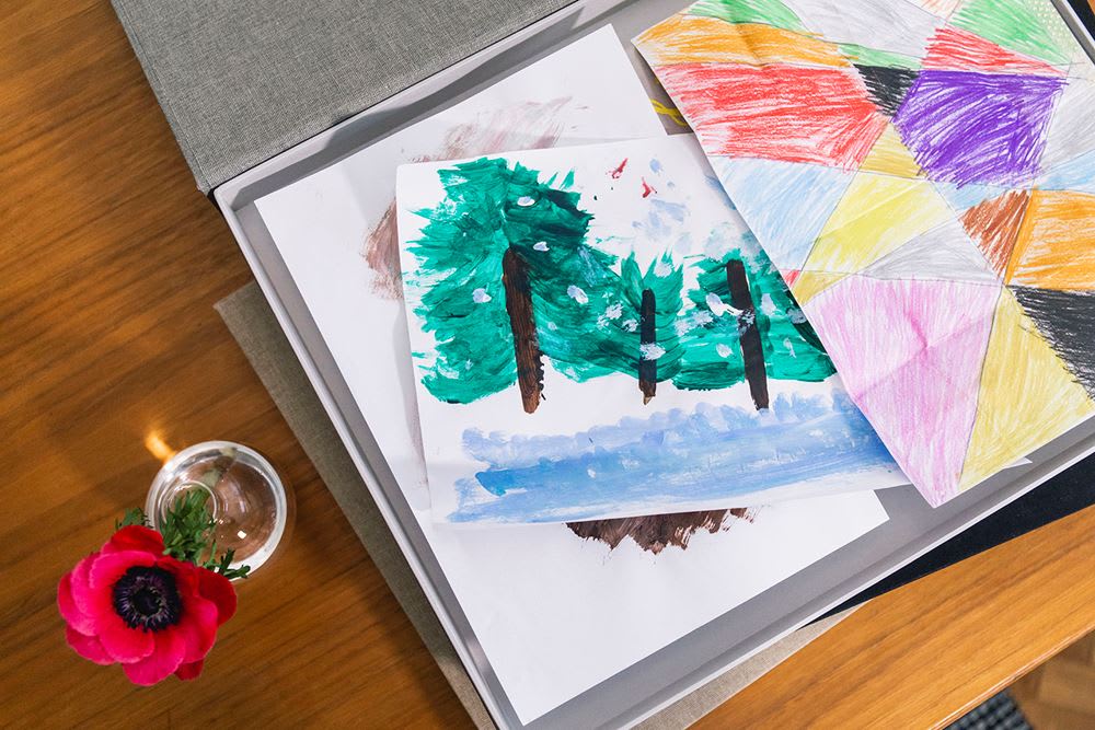 Caja Tela/Papel - A3 - Gris Claro3