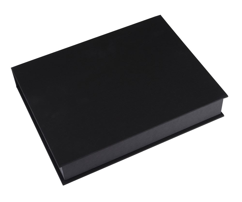 Caja Tela/Papel - A4 - Negro1