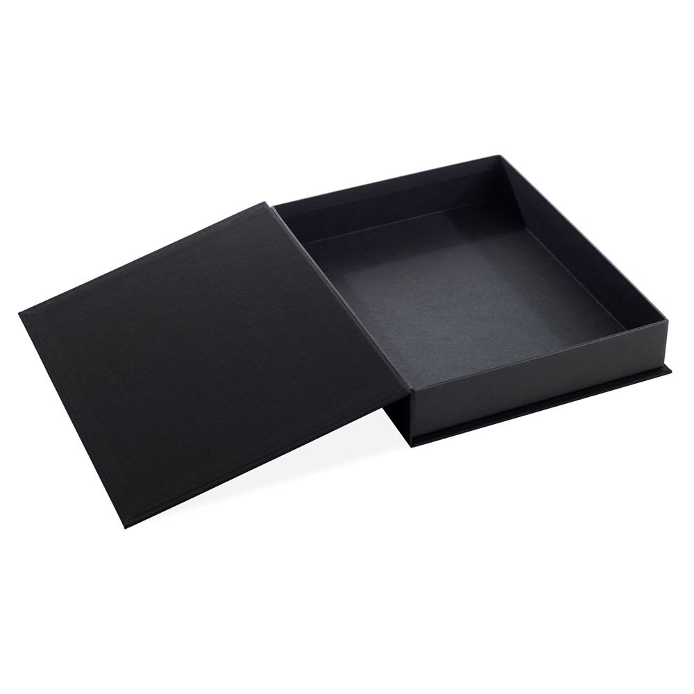 Caja Tela/Papel - A4 - Negro2