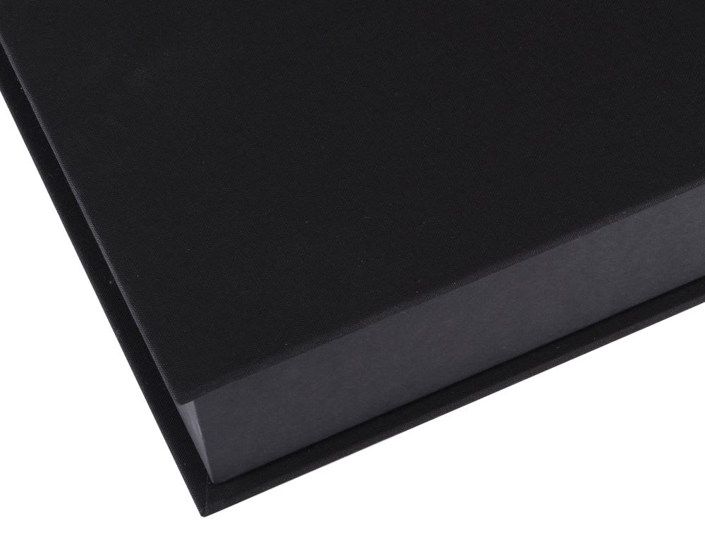 Caja Tela/Papel - A4 - Negro3