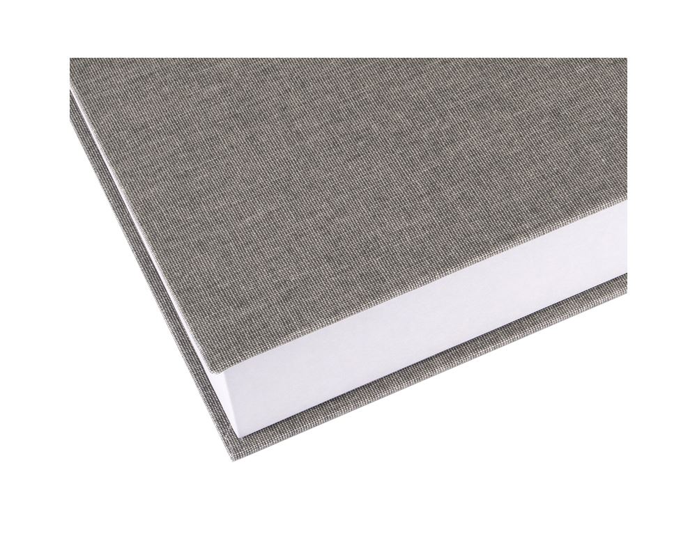 Caja Tela/Papel - A4 - Gris Claro3