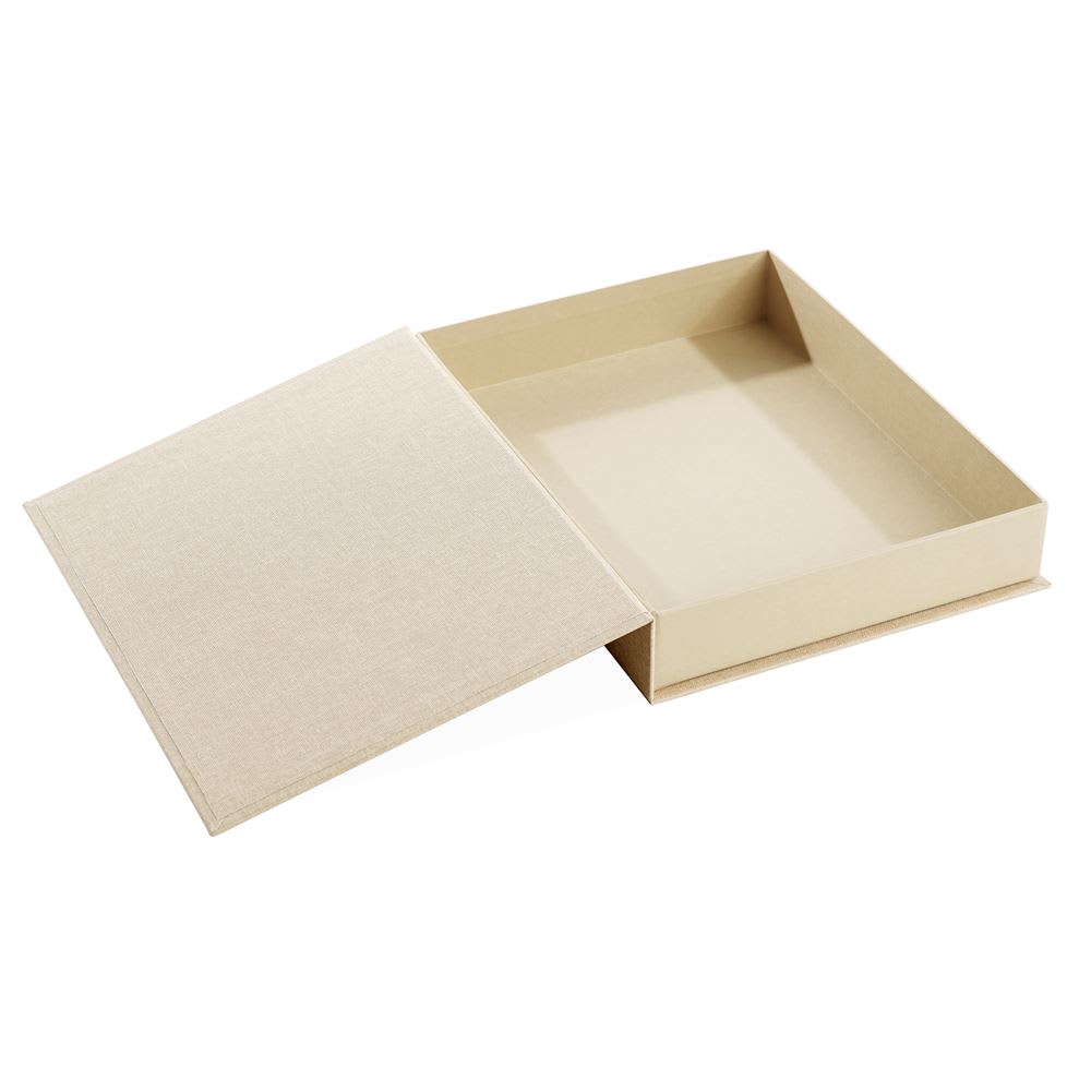 Caja Tela/Papel - A4 - Arena2