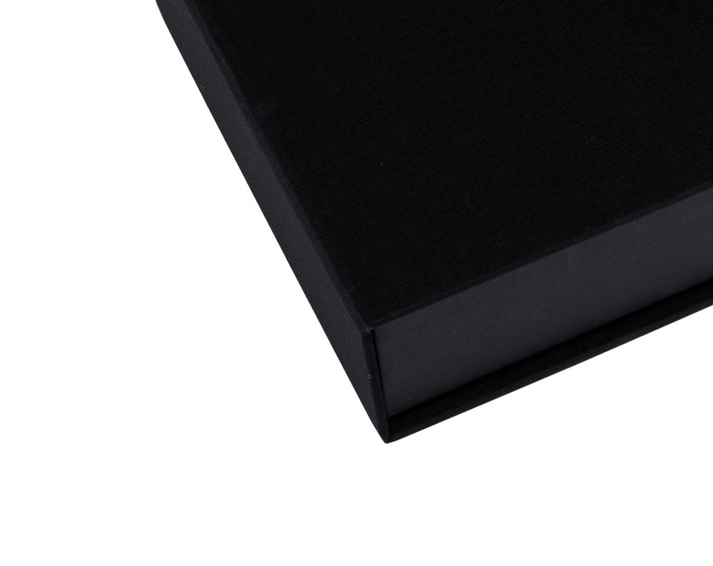 Caja Tela/Papel - A5 - Negro3