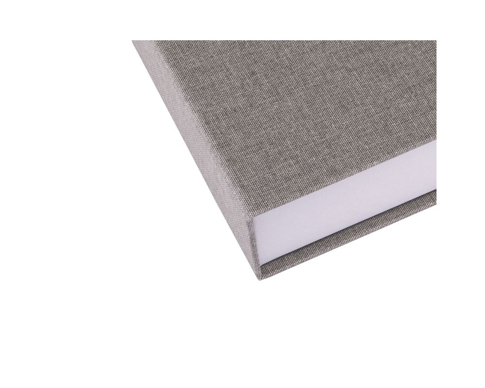 Caja Tela/Papel - A5 - Gris Claro3