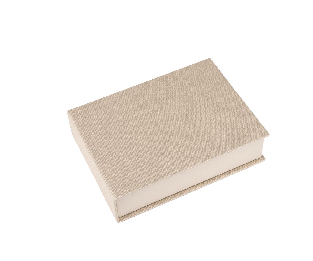 Caja Tela/Papel - A5 - Arena1