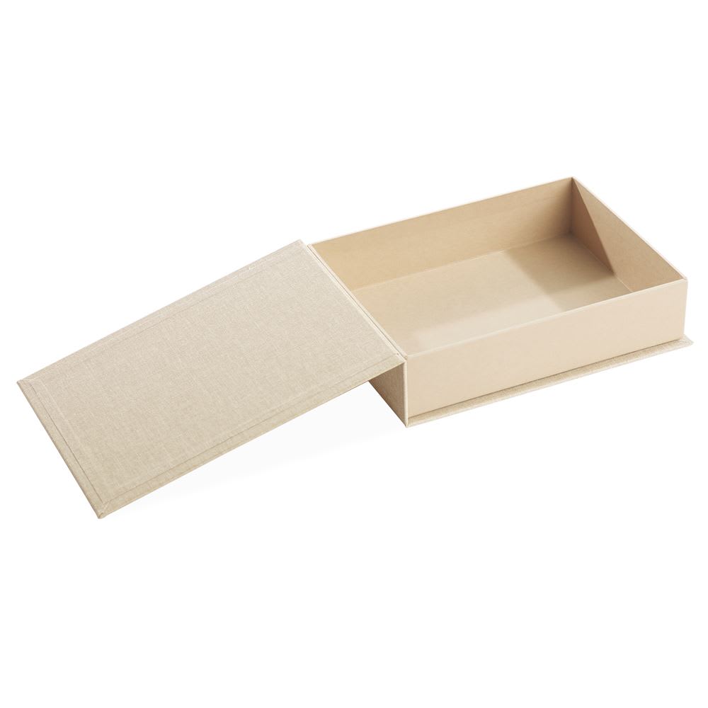 Caja Tela/Papel - A5 - Arena2