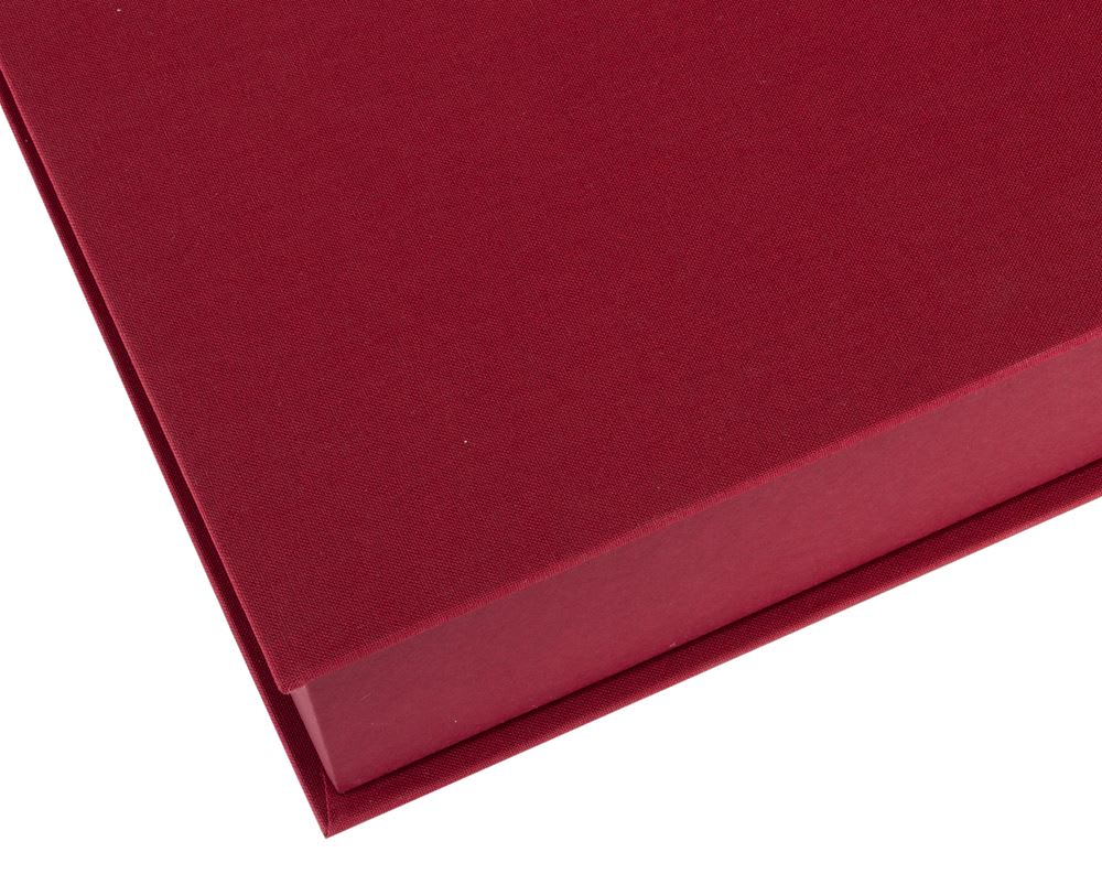 Caja Tela/Papel - A4 - Rojo Rosa2