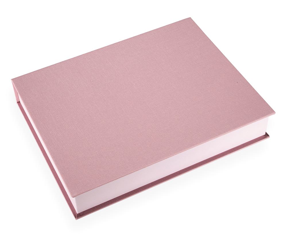 Caja Tela/Papel - A4 - Rosado Claro1
