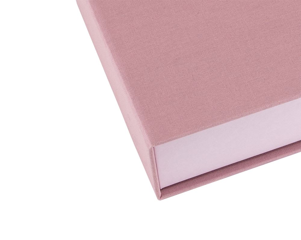Caja Tela/Papel - A5 - Rosado Claro3
