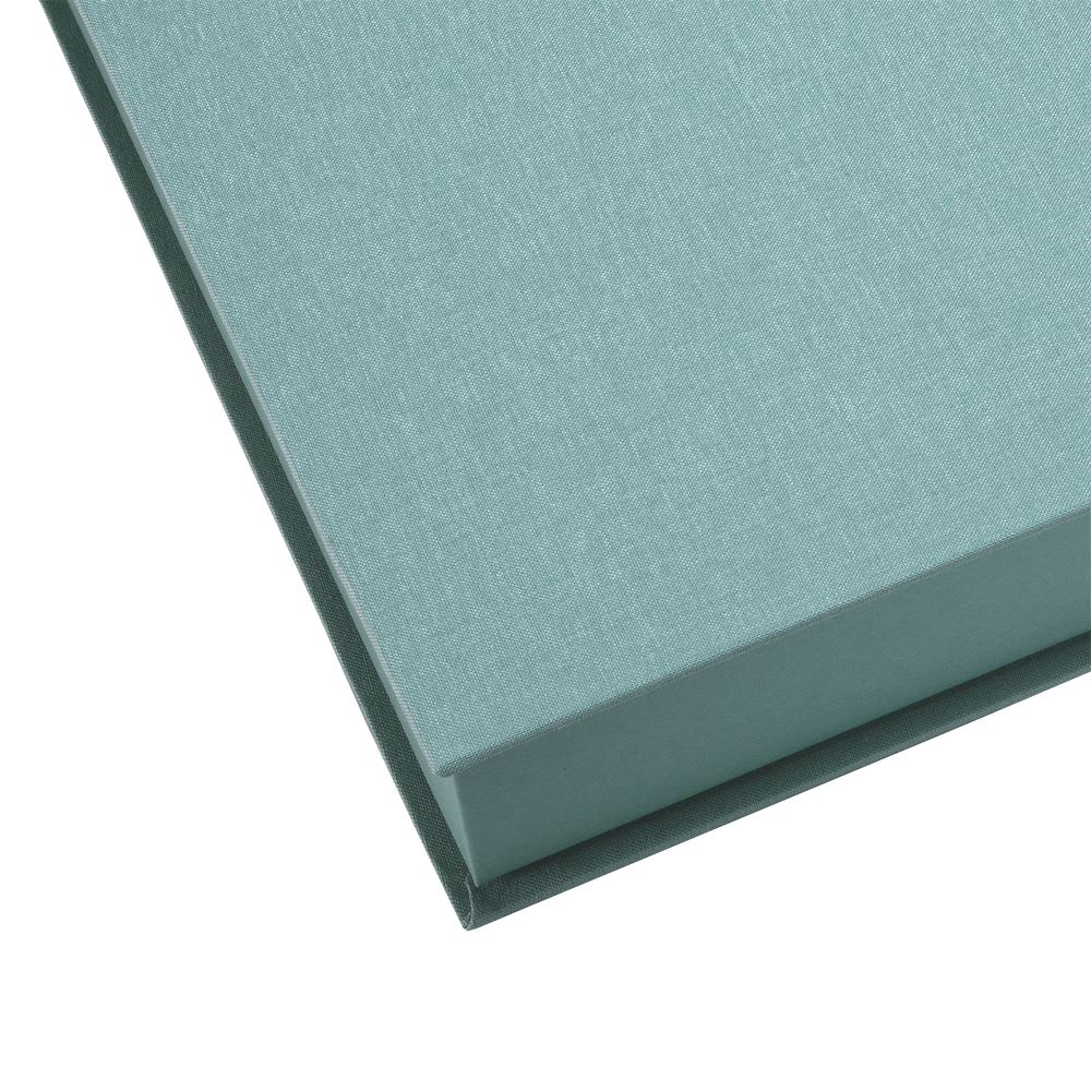 Caja Tela/Papel - A4 - Verde Claro3