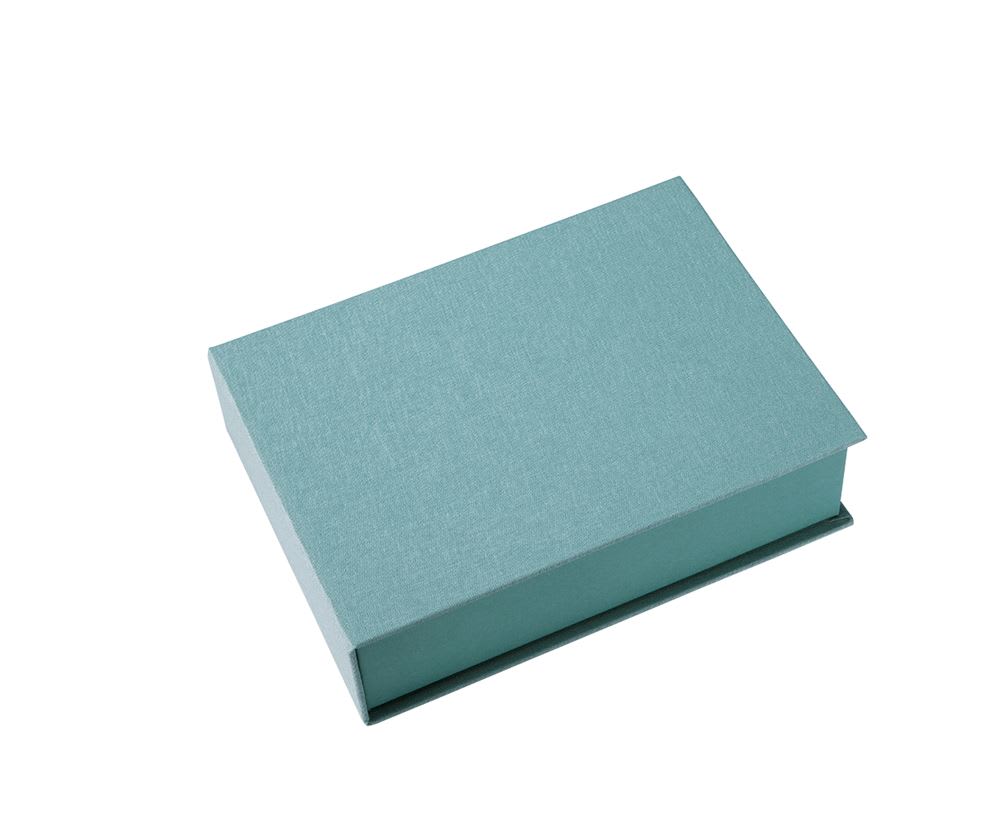 Caja Tela/Papel - A5 - Verde Claro1