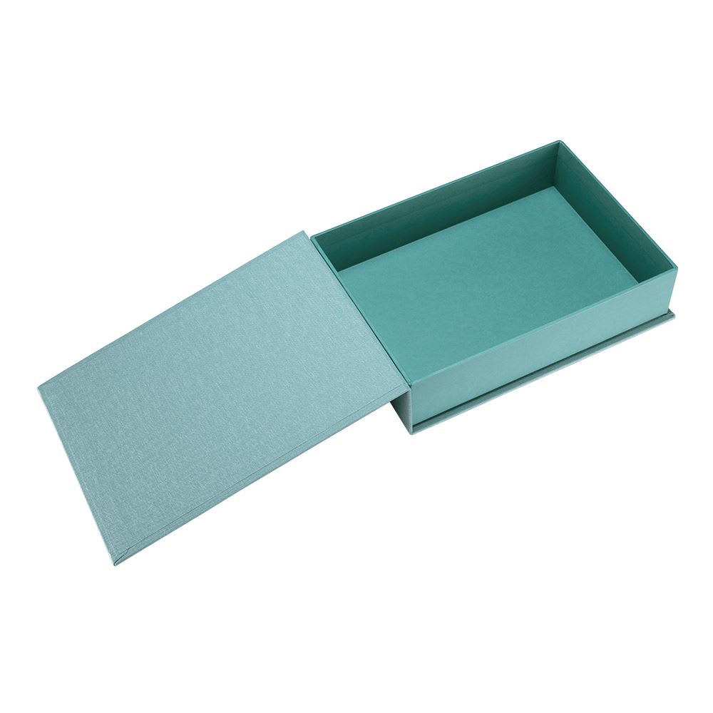 Caja Tela/Papel - A5 - Verde Claro2