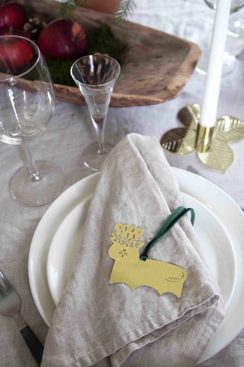 Adorno de Navidad - Stig Lindberg GATO DE PAN DE JENGIBRE2
