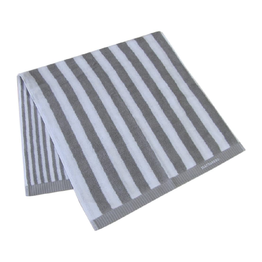 Toalla de Mano - Kaksi Raitaa - Blanco/gris1