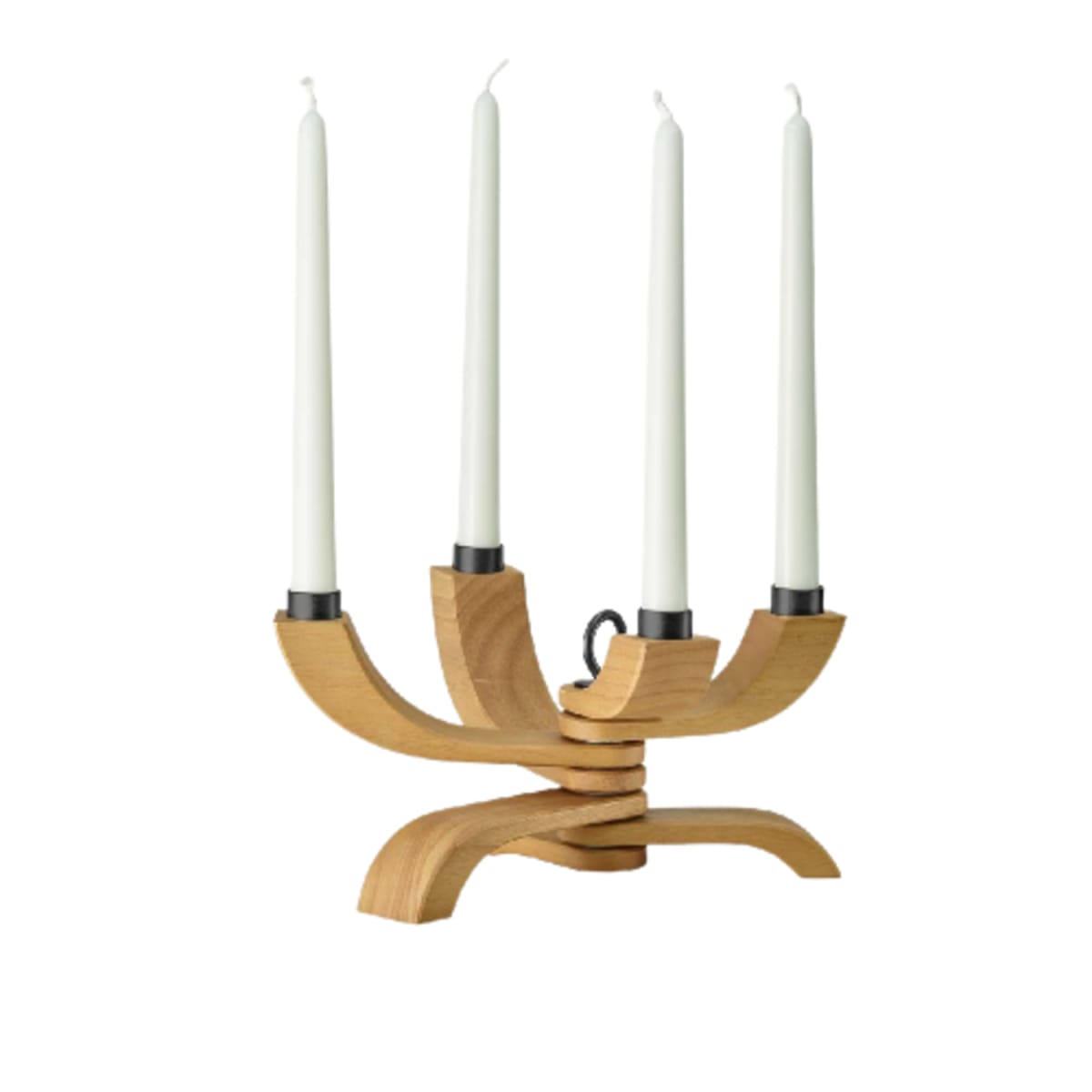 Candelabro Nordico - 4 brazos - Madera5