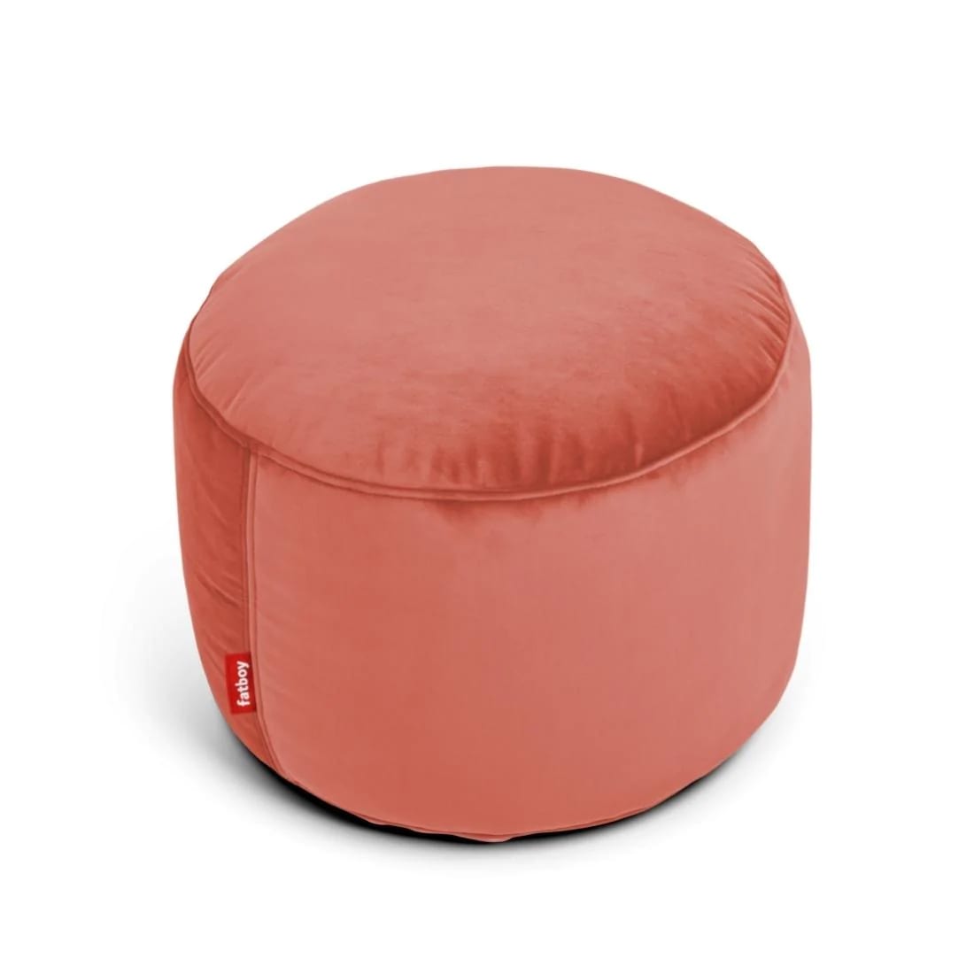 Pouf Fatboy Point Velvet - Recycled Rhubarb Rosado1