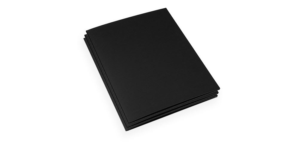 CARPETA DE PAPEL A4 - Negro1