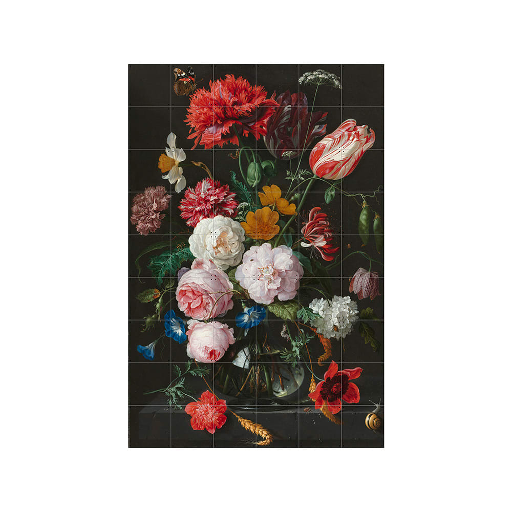 Mural IXXI - Still Life With Flowers - Grande1