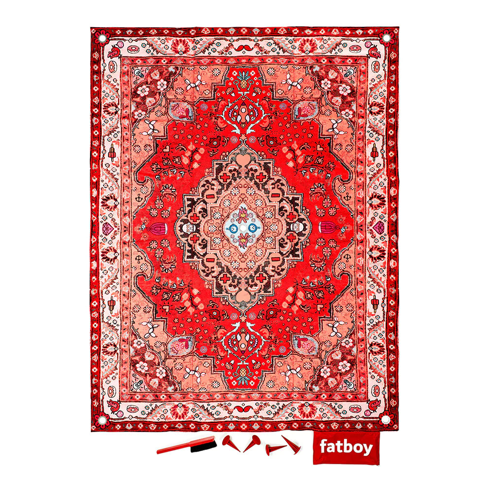 Alfombra Fatboy - Picnic Lounge - Rojo1