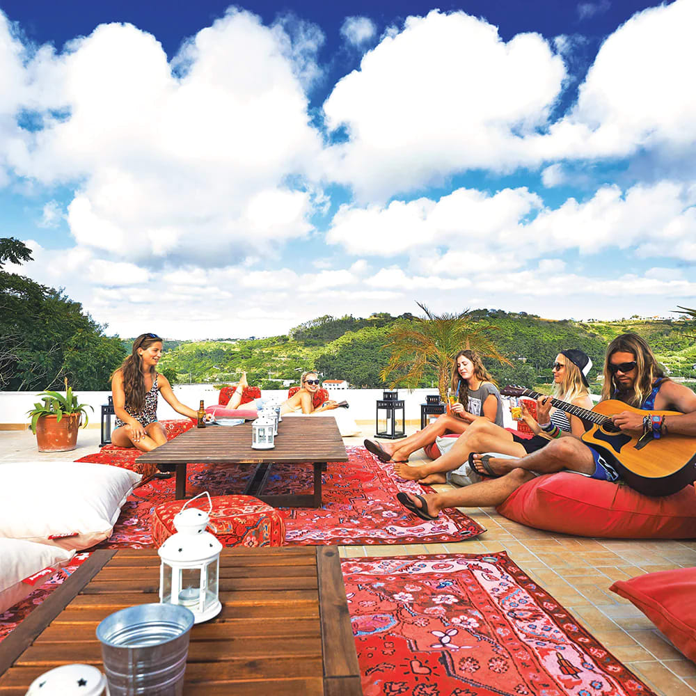 Alfombra Fatboy - Picnic Lounge - Rojo3