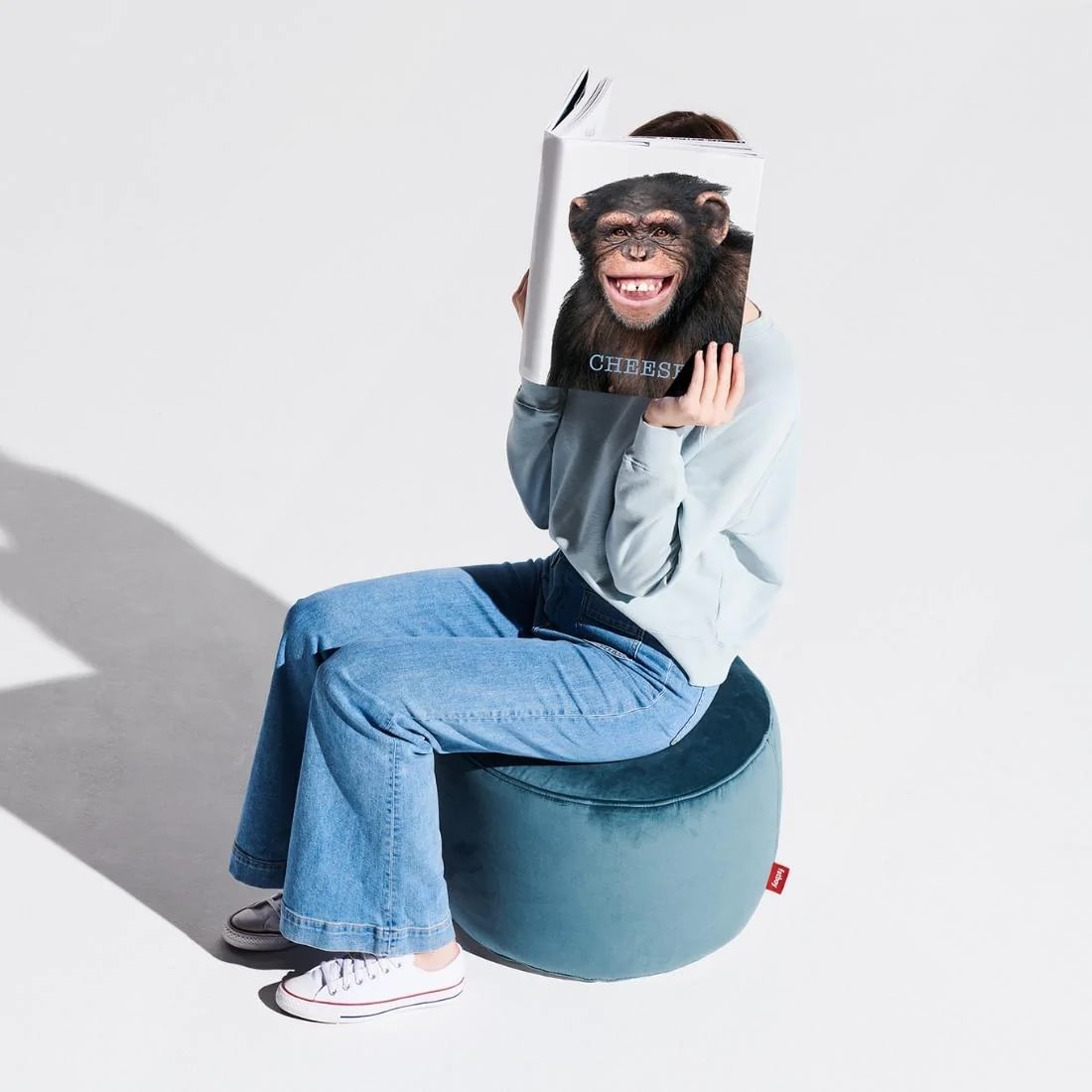 Pouf Fatboy Point Velvet - Recycled Cloud2