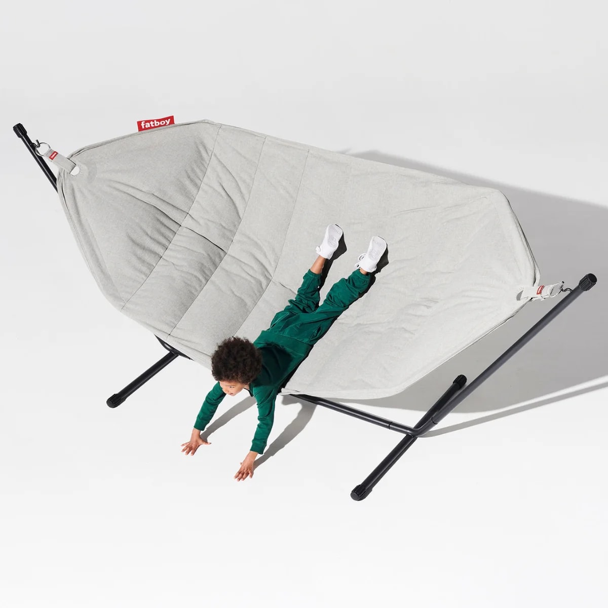 Hamaca Fatboy Headdemock Superb - Mist - Plateado3