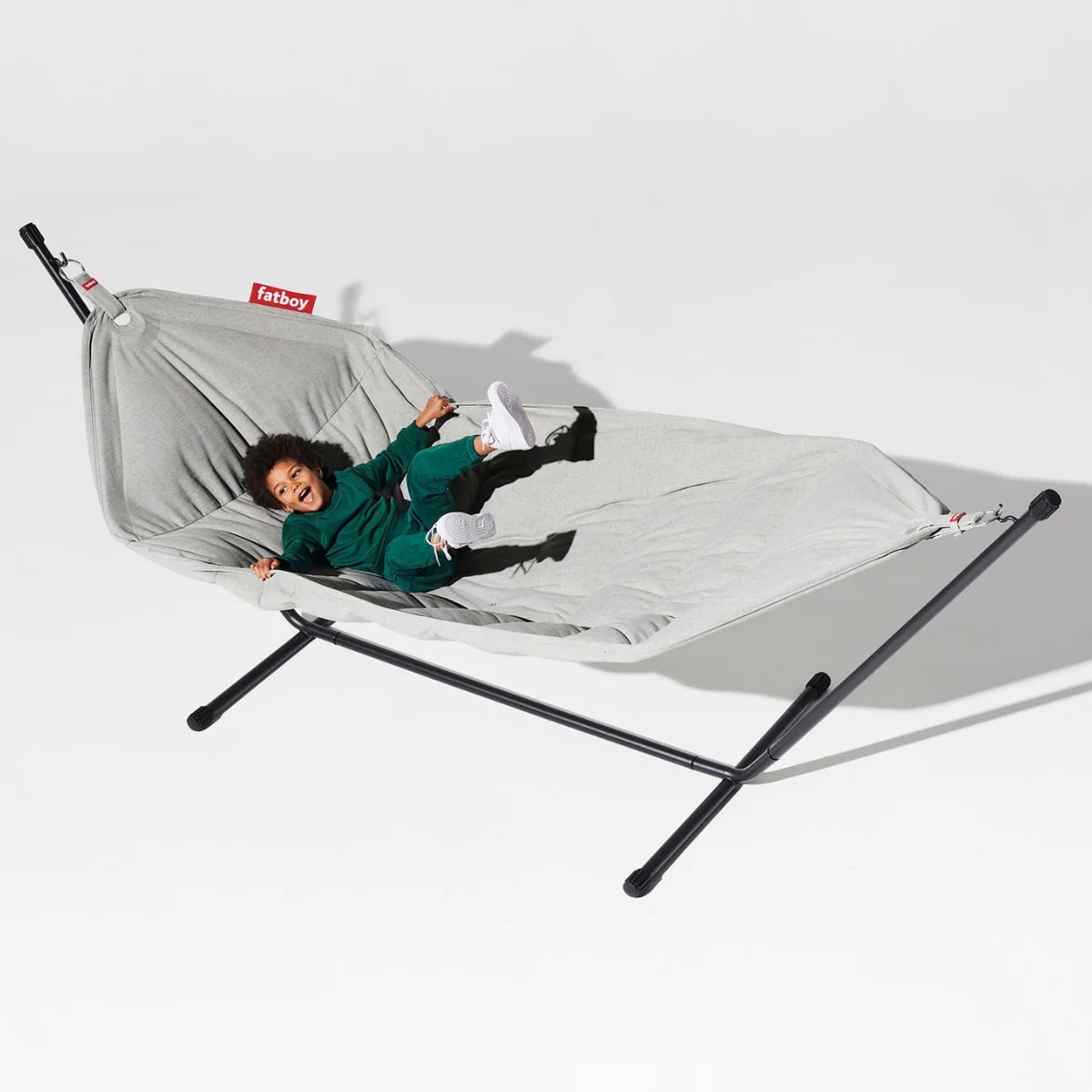 Hamaca Fatboy Headdemock Superb - Mist - Plateado4