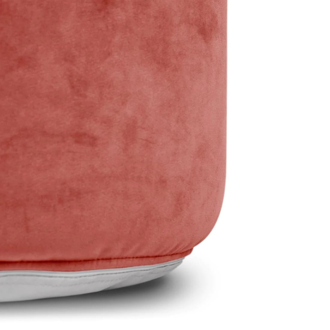 Pouf Fatboy Point Velvet - Recycled Rhubarb Rosado4