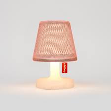 Pantalla Lámpara Tejida Hoodie - Rosado2