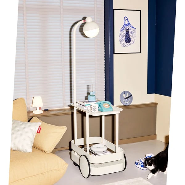 Carrito Fatboy Bar Jolly Trolley - Light Grey2